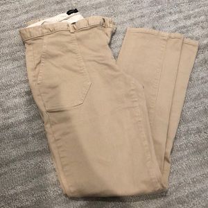 BR Khaki Skinny Jeans